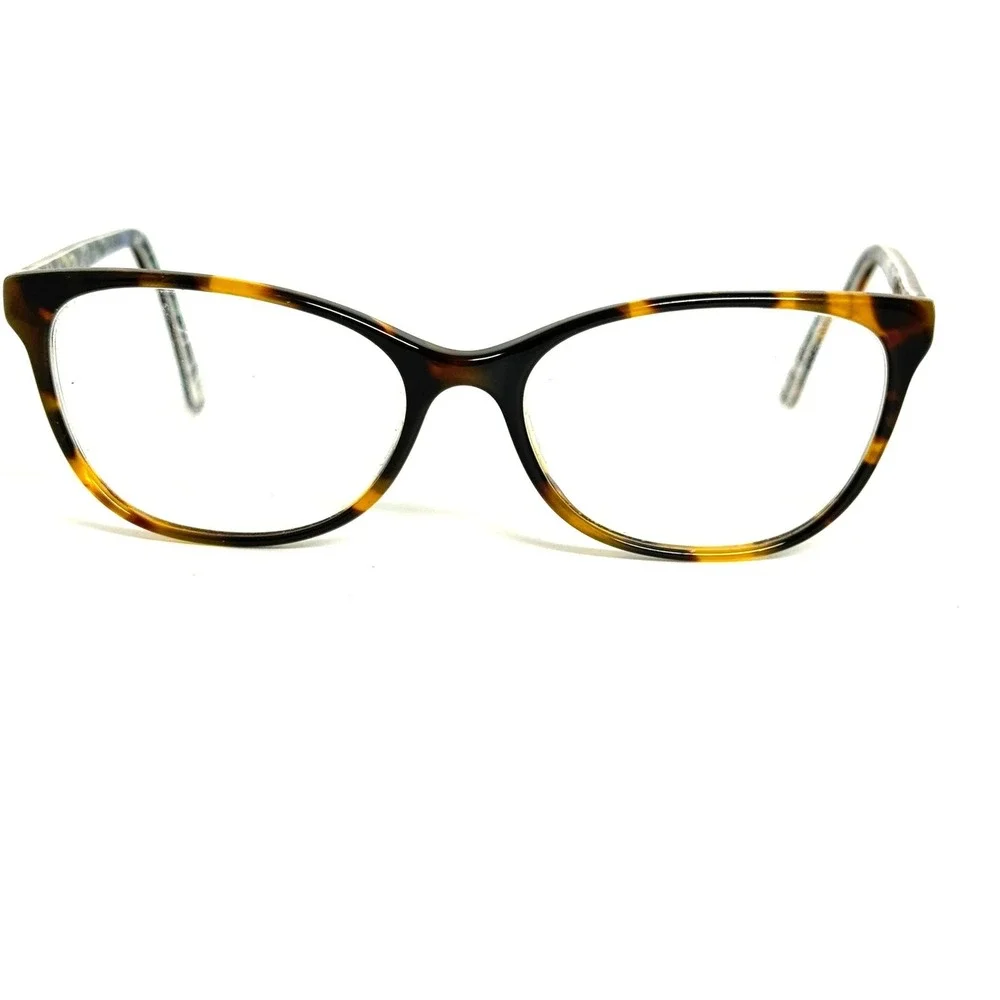 Vera Bradley Liliana Eyeglasses Katalina Blues KBS Tortoise Floral 54-16-135